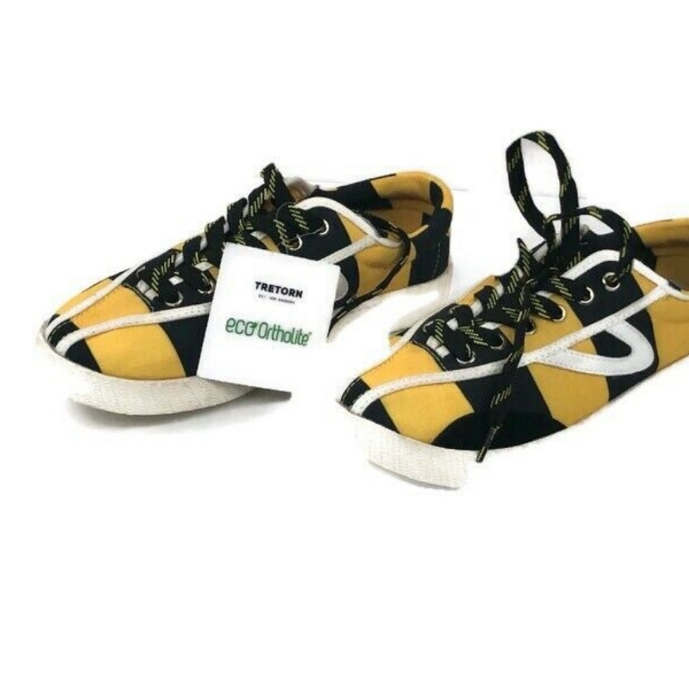 Tretorn Andre 3000 Women’s Rugby Stripe Shoe Sz 5